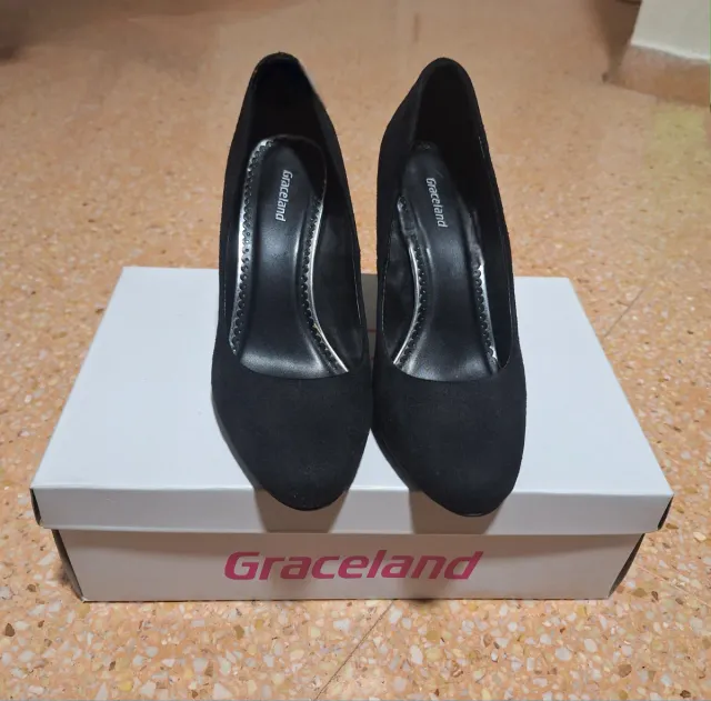 Zapatos de tacón Graceland negros