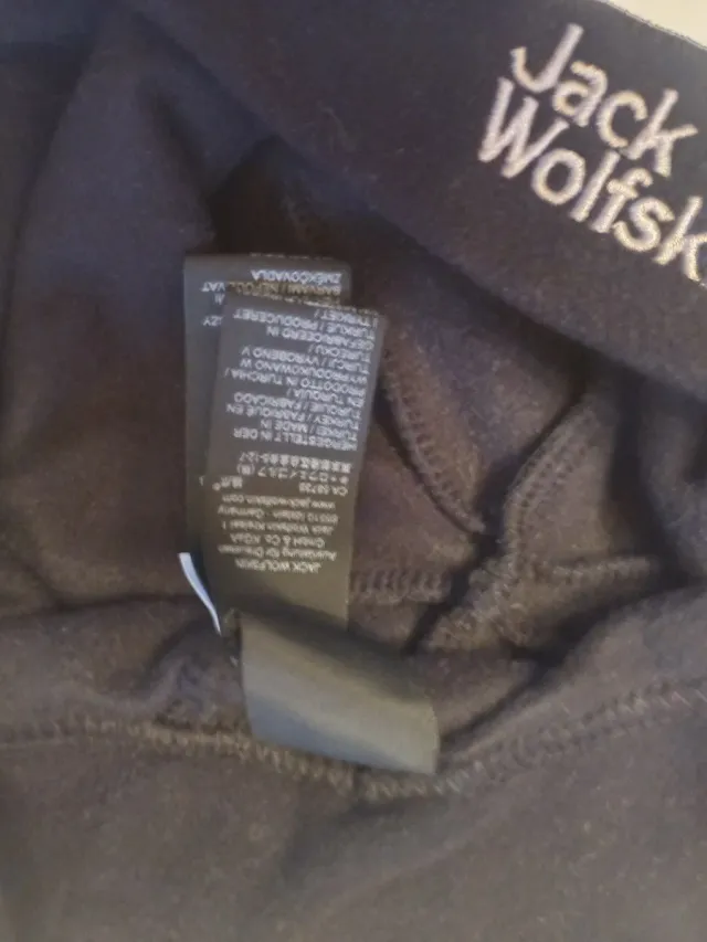 Gorro Jack Wolfskin Negro Suave Unisex