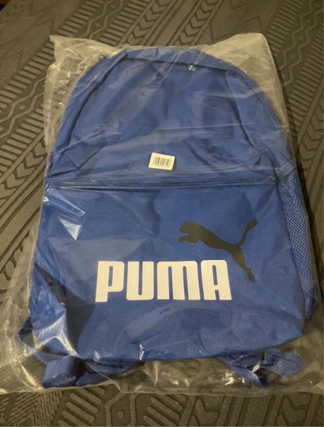 Mochila Puma Azul Nueva
