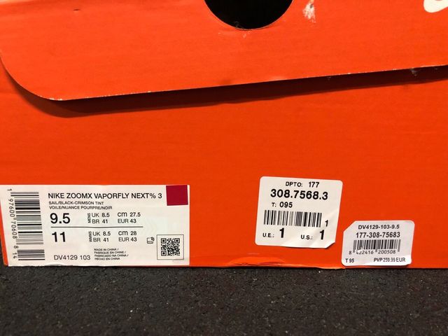 Nike Vaporfly Next 3 Pink/White