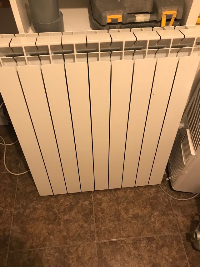 Radiador de aluminio blanco