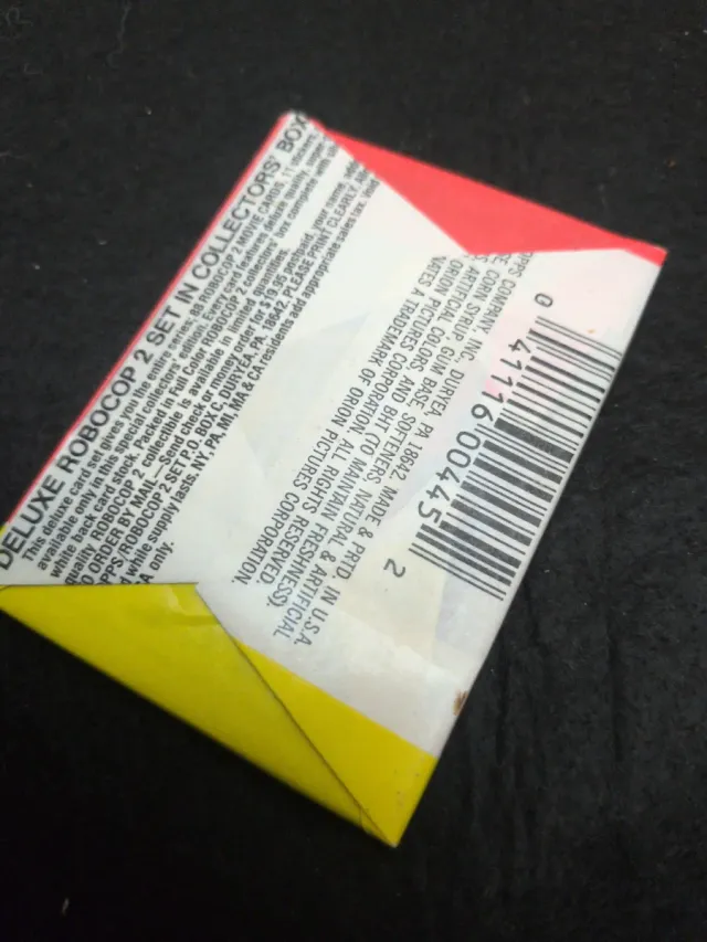 Cromos Robocop 2 Topps