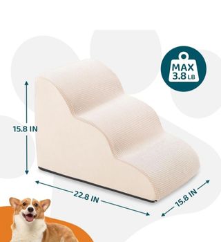 Escaleras para perros de 3 peldaños