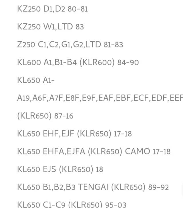 2 filtro aceite Campion X310 COF023. KAWASAKI