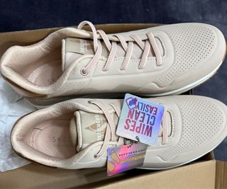 Scarpe Skechers Donna Beige/Rosa Tg 40