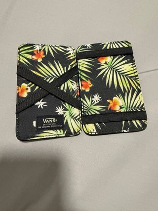 Billetera Tarjetero Vans Negra