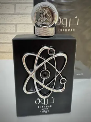 Perfume Lattafa Tharwah silver