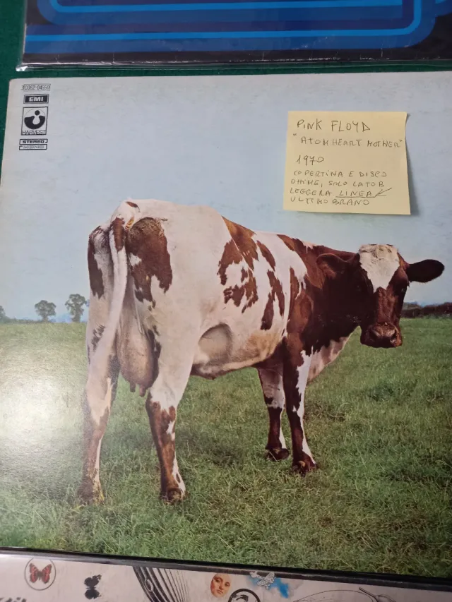 Lotto 3 Vinili Rock - Pink Floyd, Zeppelin, PFM