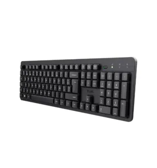 Teclado Inalámbrico Trust ODY II QWERTY Negro