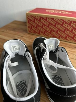 Vans Ward Zapatillas Negras Blancas talla 39