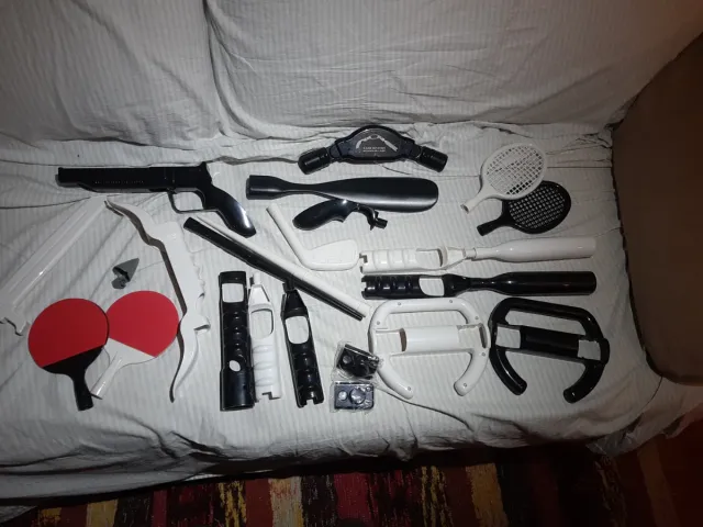 Accesorios Wii: Pistola, Raquetas, Volante y otros
