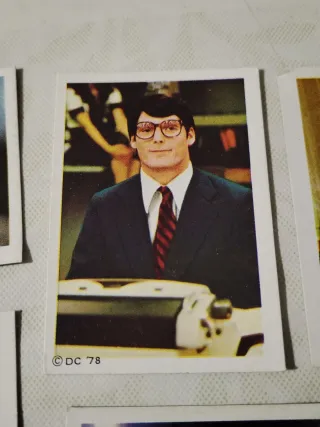 Lote 25 cromos Superman Fher 1979