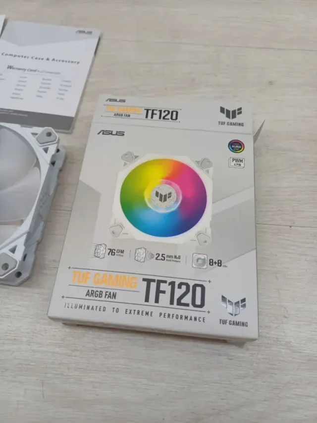 Ventilatore ASUS TUF Gaming TF120 ARGB Bianco