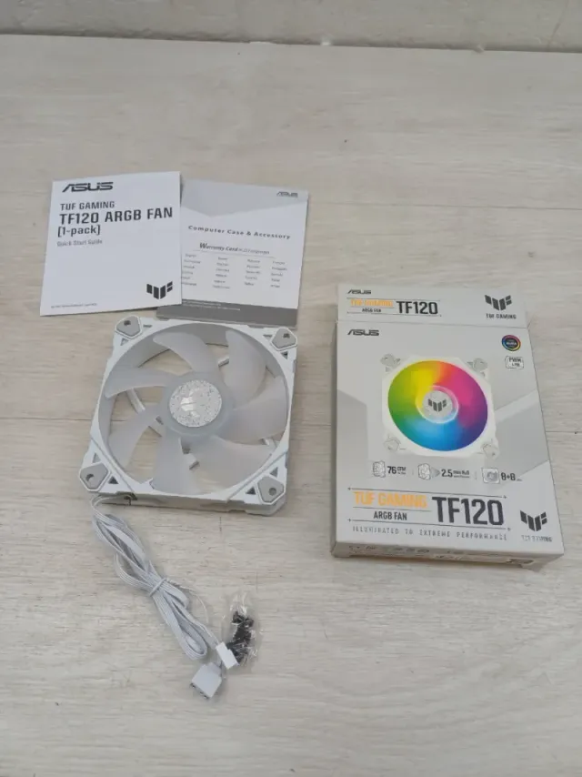 Ventilatore ASUS TUF Gaming TF120 ARGB Bianco
