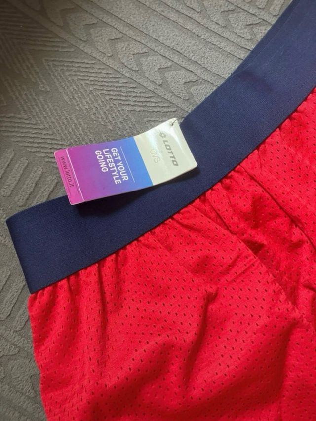 Shorts Lotto Rojos Talla S Nuevos