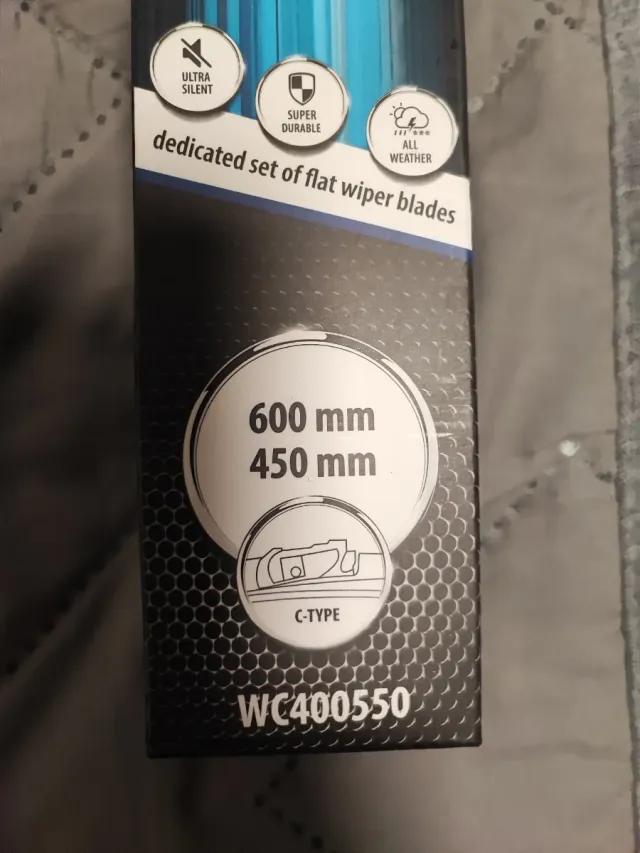Oximo WC400550 Escovas Limpa Vidros Peugeot 308