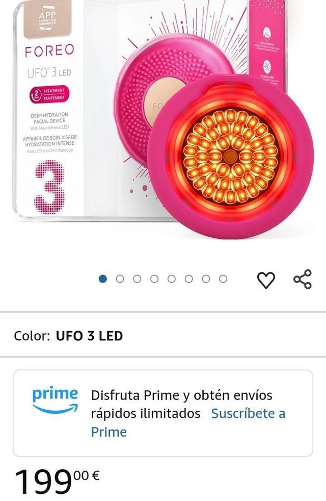 Maschera facciale FOREO UFO 3 LED facile da usare