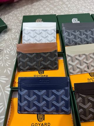 Cartera Unisex Verde y Blanca