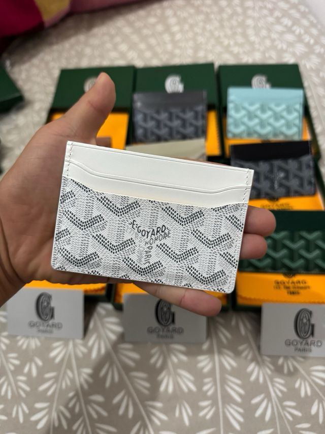 Cartera Unisex Verde y Blanca