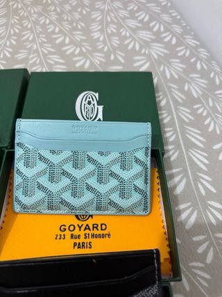 Cartera Unisex Verde y Blanca