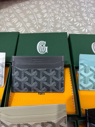 Cartera Unisex Verde y Blanca