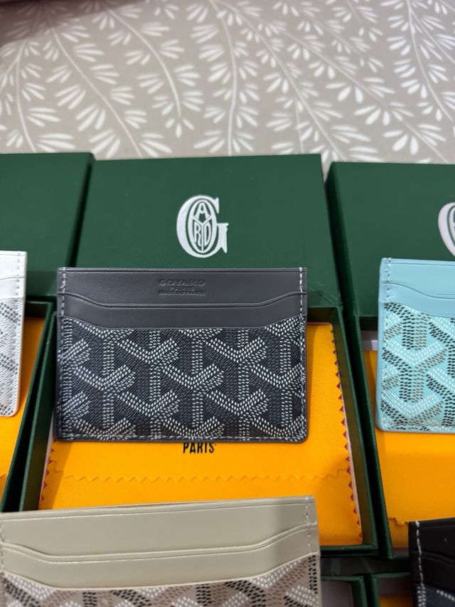 Cartera Unisex Verde y Blanca