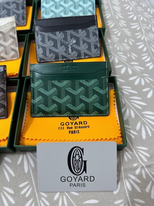 Cartera Unisex Verde y Blanca