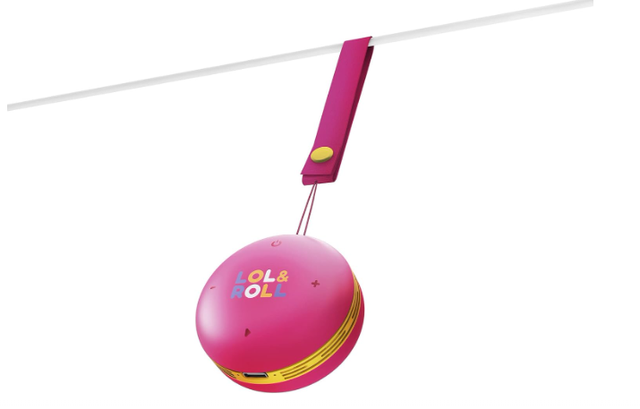 Altavoz Lol&Roll Rosa y Amarillo