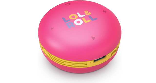 Altavoz Lol&Roll Rosa y Amarillo