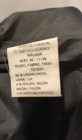 Minifalda gris Don Algodón cuadros multicolor