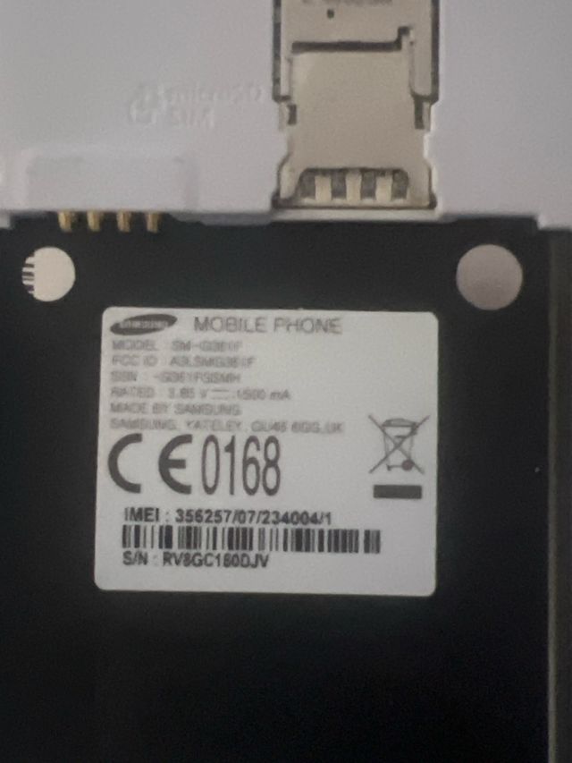 Samsung SM-G361F Nero