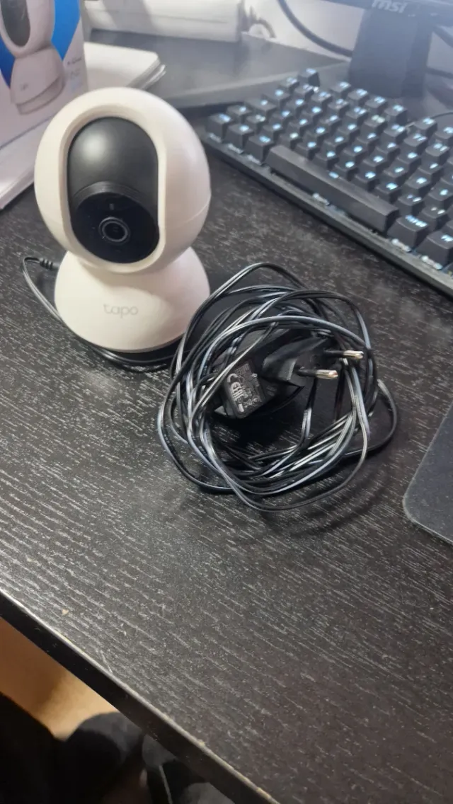 Cámara Seguridad TP-Link Tapo Pan/Tilt Wi-Fi