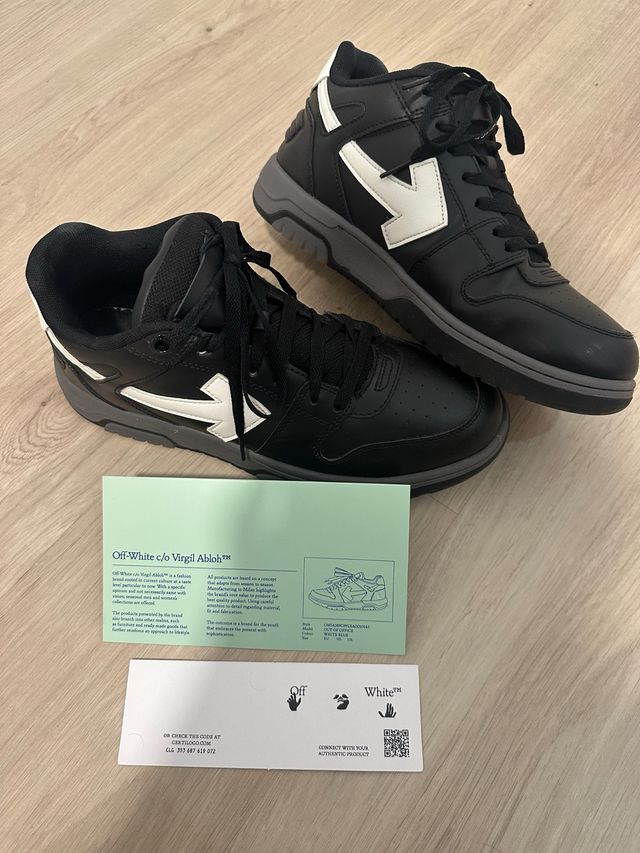 Zapatillas Off-White Negras Talla 44