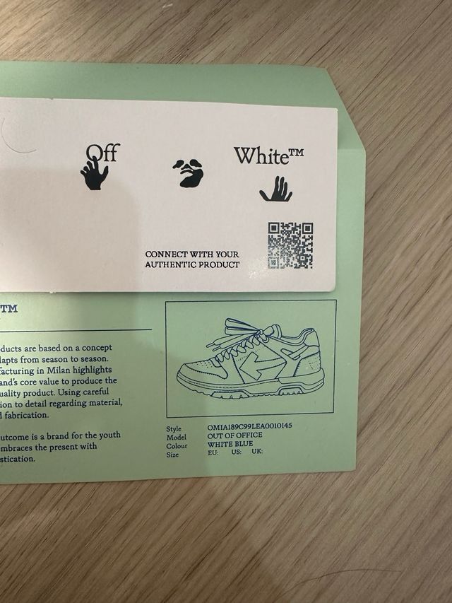 Zapatillas Off-White Negras Talla 44