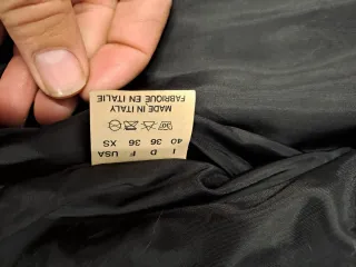 Chaqueta esquí Etirel mujer negra y naranja