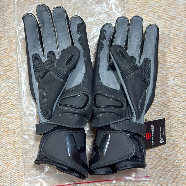 Guantes de moto cuero Talla XL/9,5 CE