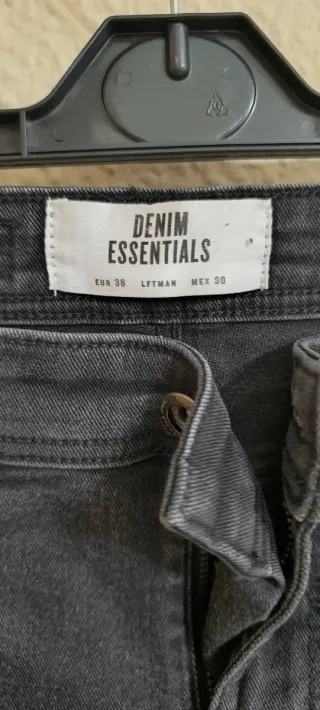 Pantalón vaquero gris hombre Talla M