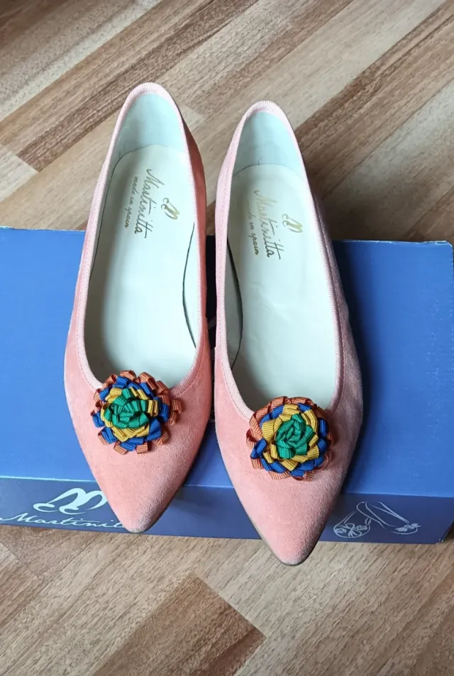 Bailarinas Martinitta Naranja/Salmón Talla 38