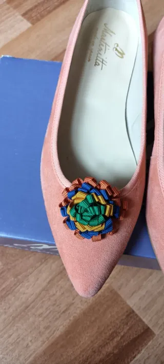 Bailarinas Martinitta Naranja/Salmón Talla 38