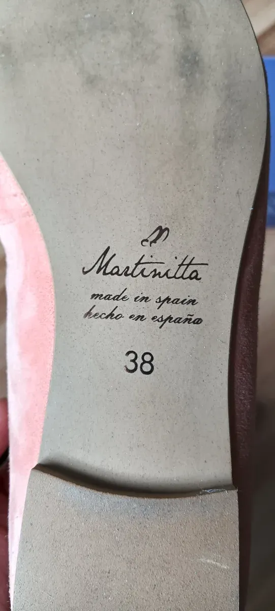 Bailarinas Martinitta Naranja/Salmón Talla 38