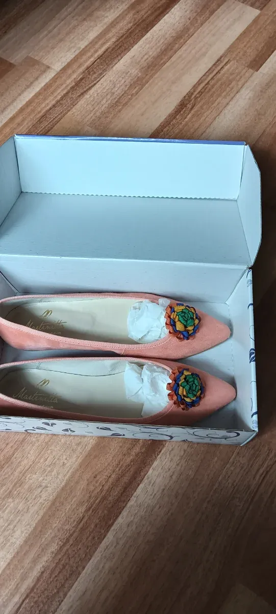 Bailarinas Martinitta Naranja/Salmón Talla 38