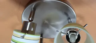 Lampada da soffitto a 3 luci a righe per camerette