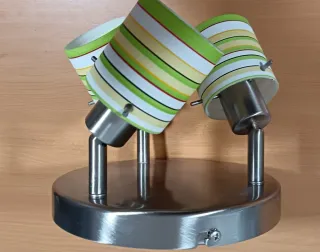 Lampada da soffitto a 3 luci a righe per camerette