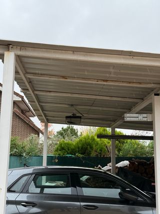 Pérgola de hierro