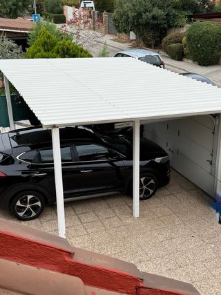 Pérgola de hierro