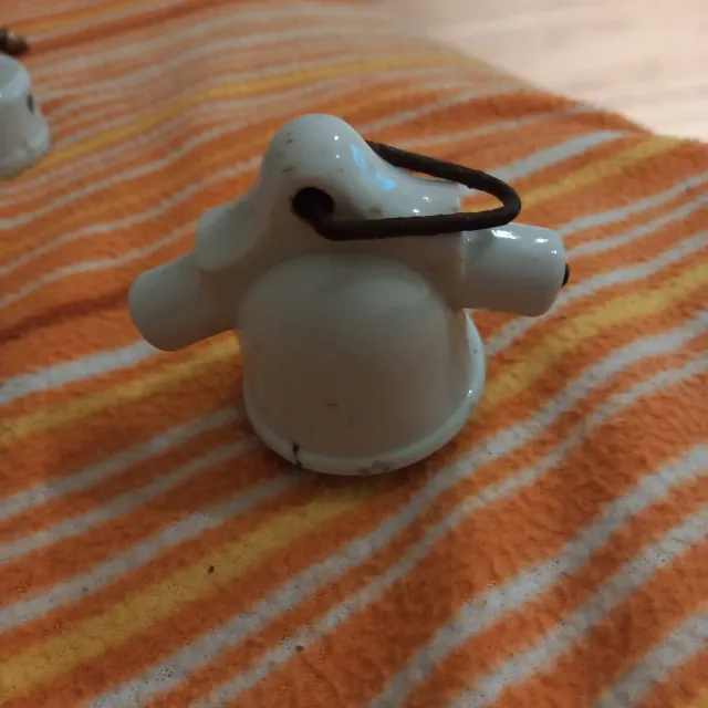 Portalámparas Simon antiguo 6 cm