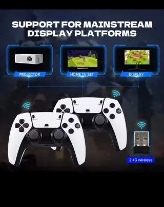 Consola de Juegos Retro 128GB Inalámbrica