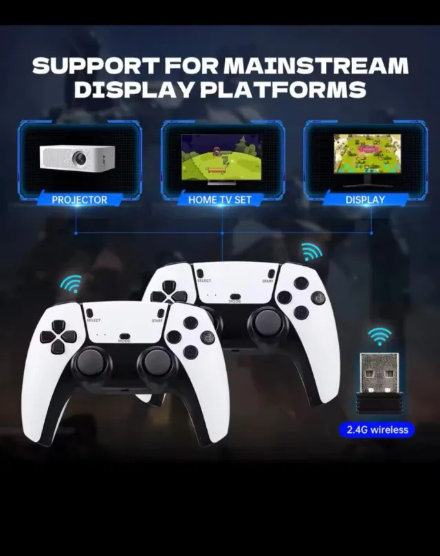 Consola de Juegos Retro 128GB Inalámbrica