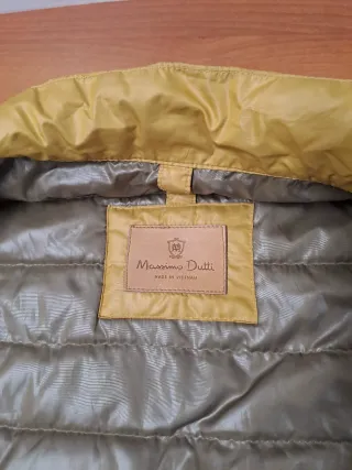 Chaleco Massimo Dutti Amarillo Hombre