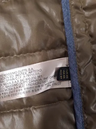 Chaleco Massimo Dutti Amarillo Hombre